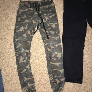 Camo joggers